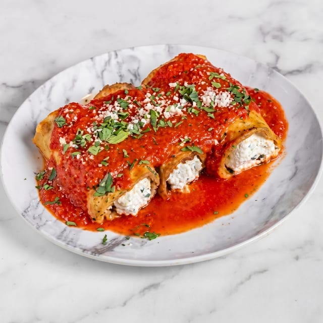 Eggplant Rollatini Dinner.