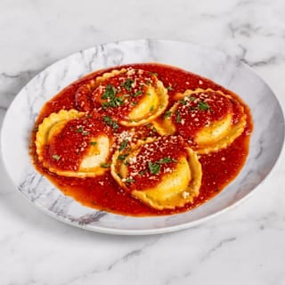 Ravioli Marinara Sauce Dinner