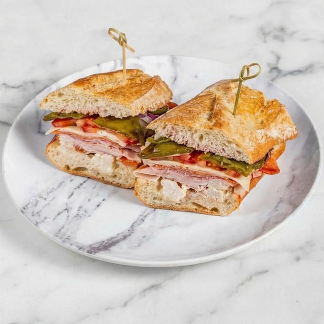 The Antipasto Sandwich.