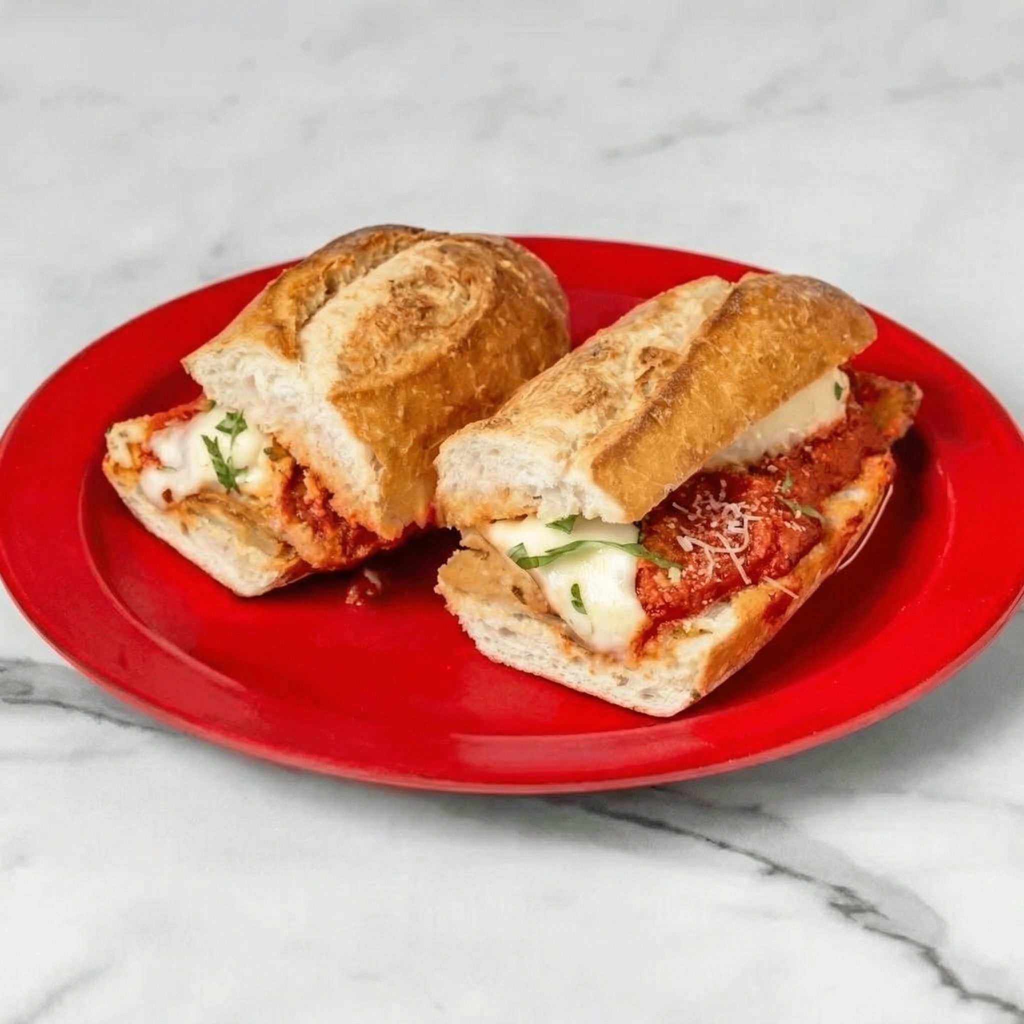 Chicken Parmigiana.