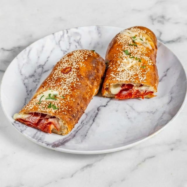 Pepperoni Stuffed Bread.