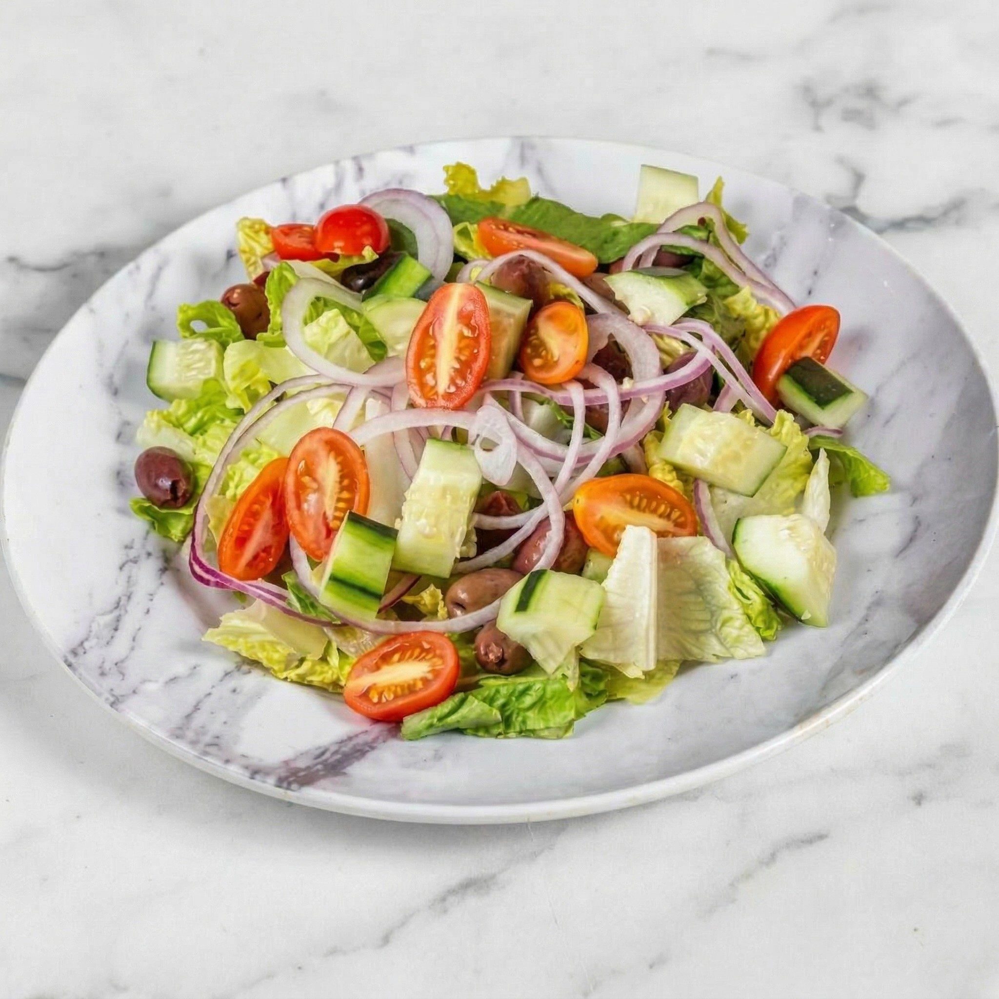 Traditional Tossed Salad.